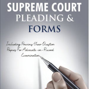Supreme Court – Pleading & Forms by K. Gururaja Chari – Edition 2024